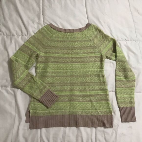 🦅 American Eagle Green & Grey Sweater - Picture 5 of 7